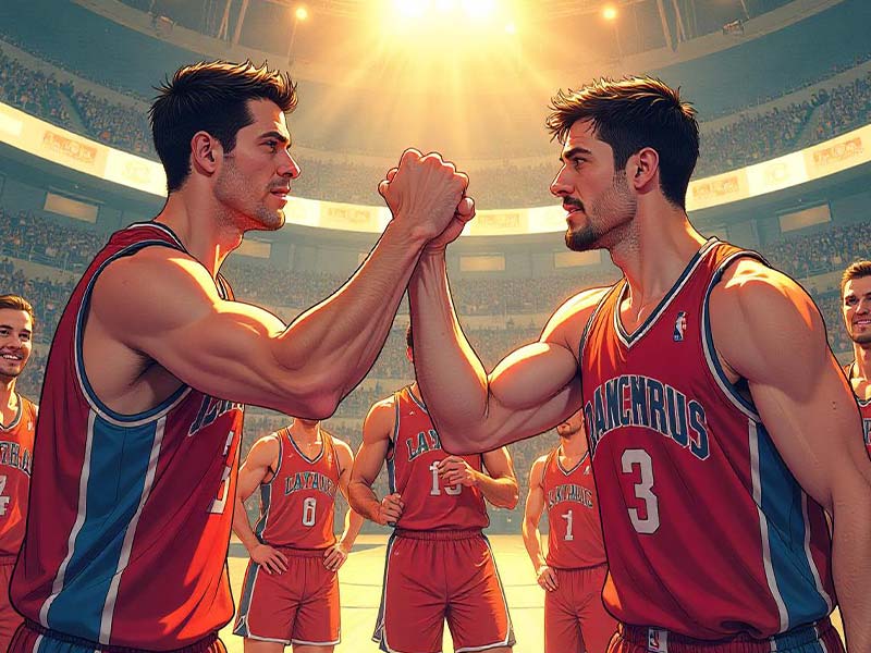 新晋鹰王杰伦约翰逊得知自己进全明星瞬间！实至名归！